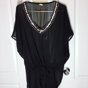 Black Swimsuit Cover